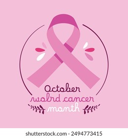 A heartwarming and supportive design for World Cancer Day.