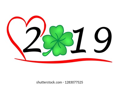 hearty year 2019 with Luck