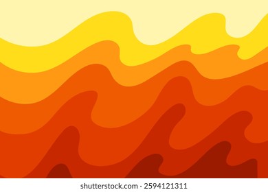 Heat Background. Abstarct heat waves warning backdrop. Burning summer high temperatures, climate change simple concept