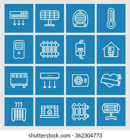 Heat device pictogram