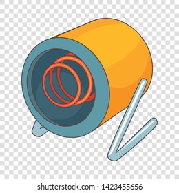 Heat Gun Icon. Cartoon Illustration Of Heat Gun Vector Icon For Web