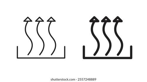 Heat Icon set. vector illustration set