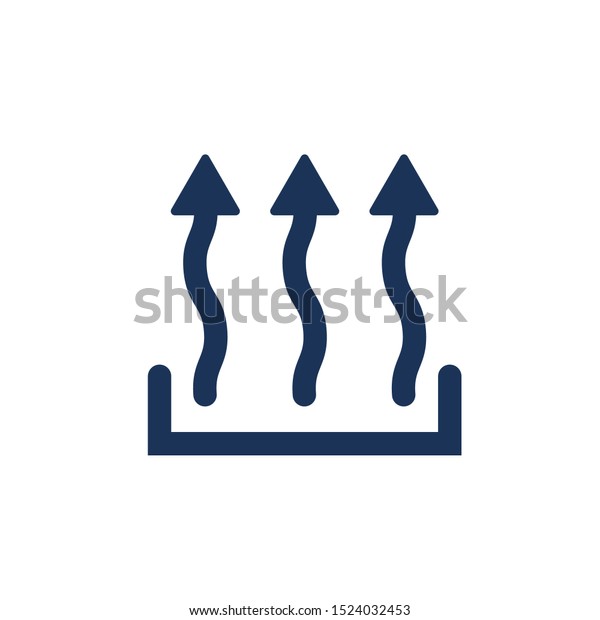 Heat Icon Three Arrow Icon On Stock Vector (Royalty Free) 1524032453 ...