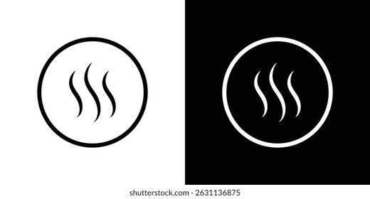 Heat icon vector collection. vector sign illustration