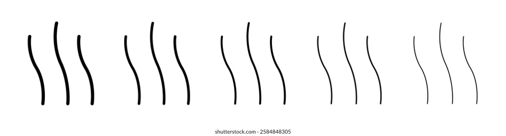 Heat icon Vector logo sign