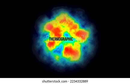 infrared background Heat map