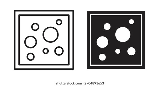 Heat Map icon vector collection. vector stock symbol illustrations