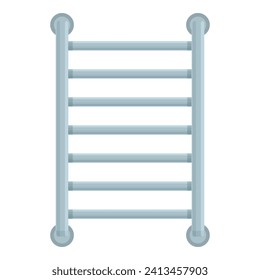 Heat plumber dryer icon cartoon vector. Water metal. Holder rope steel