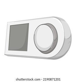 heat smart thermostat cartoon. heat smart thermostat sign. isolated symbol vector illustration
