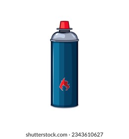 heat stove fuel cartoon. blue propane, hot cook, cooker oven heat stove fuel sign. isolated symbol vector illustration