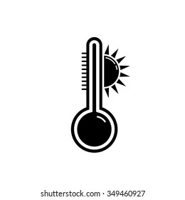 heat thermometer icon