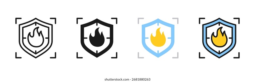 Tratamento Térmico Icon Pack Em Vários Estilos