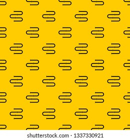 Heated towel rail pattern seamless vector repeat geometric yellow for any design
