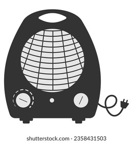Heater icon. Flat vector sign
