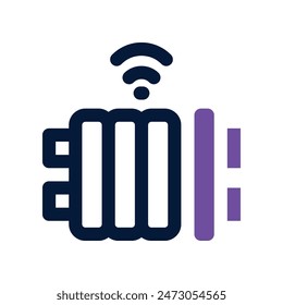 heater icon. vector dual tone icon for your website, mobile, presentation, and logo design.