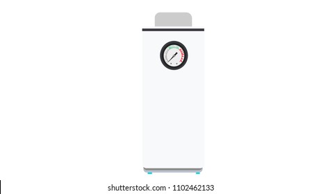 Heater insolated vector illustration