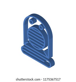 Heater isometric left top view 3D icon