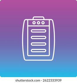 Ícone do vetor de aquecimento. Pode ser usado para impressão, aplicativos móveis e da Web.