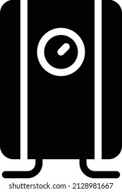 heater Vector illustration on a transparent background. Premium quality symbols. Glyphs  vector icon for concept and graphic design.