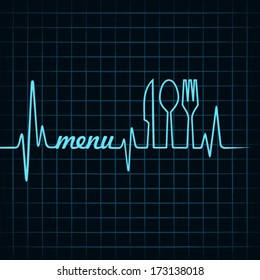 Heath and Nutrition concept stock vector