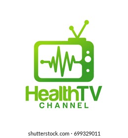 Heath Television Logo Template Vector Illustration