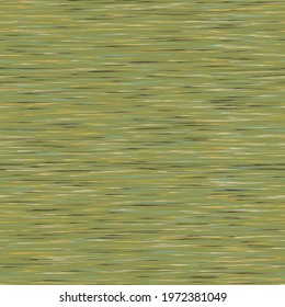 Heather green Marl Triblend textile vector seamless pattern. Cotton fabric repeat texture. Jersey swatch. Melange woven knitwear.