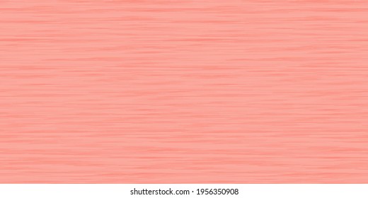 Heather Marl Triblend textile vector seamless pattern. Peach red Cotton fabric repeat texture. Jersey swatch. Melange woven knitwear.