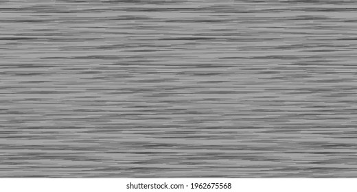 Heather Marl triple blended textile vector seamless pattern. Grey Cotton fabric repeat texture. Jersey swatch. Melange woven knitwear.