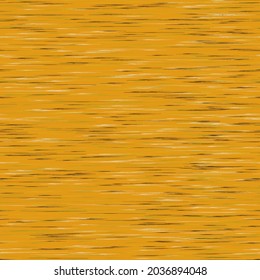 Heather yellow  Marl Triblend textile vector seamless pattern. Cotton fabric repeat texture. Jersey swatch. Melange woven knitwear.