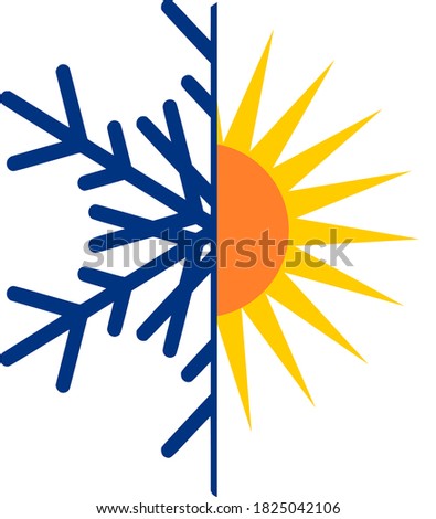 Heating and Air Hvac Logo