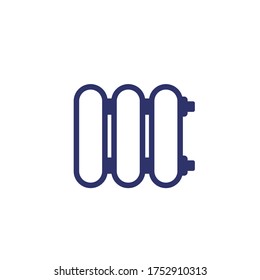 Heating battery or radiator icon
