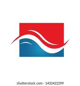 Heating And Cooling Logo For 
Hvac Business Company