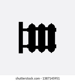 heating icon sign signifier vector