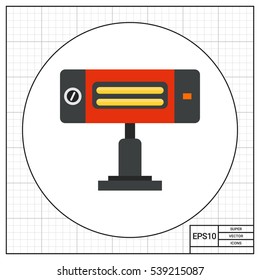 Heating Lamp Icon