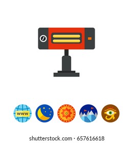 Heating Lamp Icon