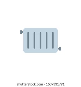 Heating radiator icon. Clipart image isolated on white background