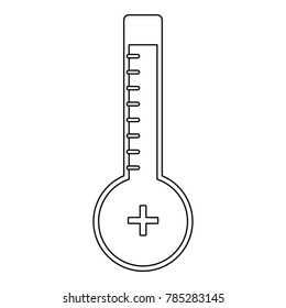 Heatt icon. Outline illustration of heatt vector icon for web