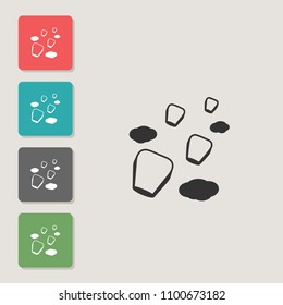 Heavenly small lamp - vector icon. Symbol for web, infographics, print design and mobile UX/UI kit. Vector illustration, EPS10.