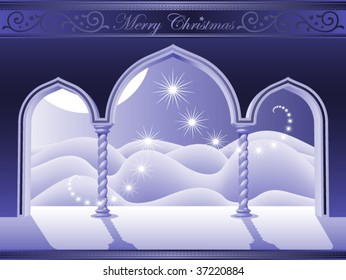 heavens door of christmas - put your santa claus on it ....