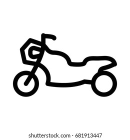 Heavy Bike Icon