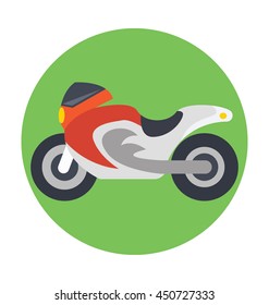Heavy Bike Vector Icon