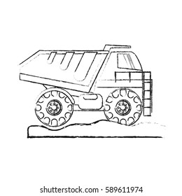 heavy construction machinery icon image 