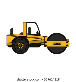 heavy construction machinery icon image 