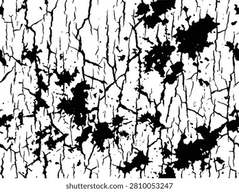 Heavy distressed cracked ground texture