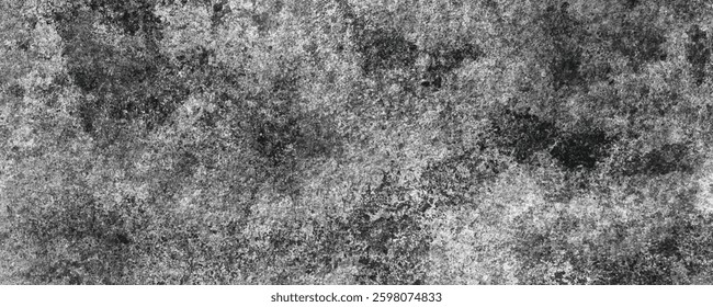 A Heavy and Dramatic Aesthetic Created by the Dark and Worn Surface of an Aged Wall
