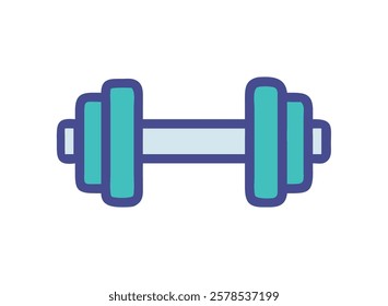 Heavy duty dumbbell for gym strength training and workouts