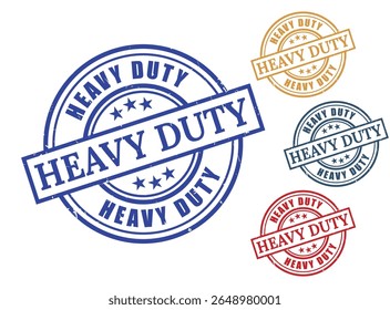Heavy Duty Stamp Graphics Blue Red Gold Gray Variations