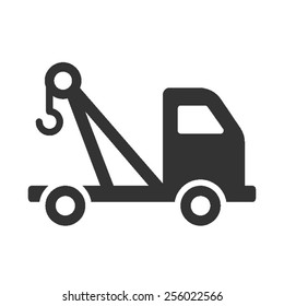 Heavy Duty Truck vector image to be used in web applications, mobile applications and print media.