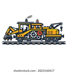 Heavy duty yellow wheel loader with articulated arm and bucket for construction
