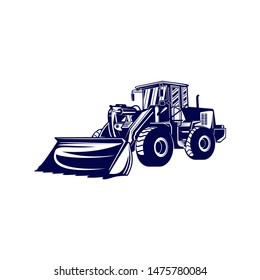 Heavy equipment Logo design Vector. Heavy equipment Logo template. Illustration